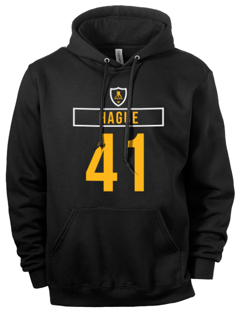 Away Jersey Nicolas Hague Eco Premium Unisex Hooded Sweatshirt | Swagsta