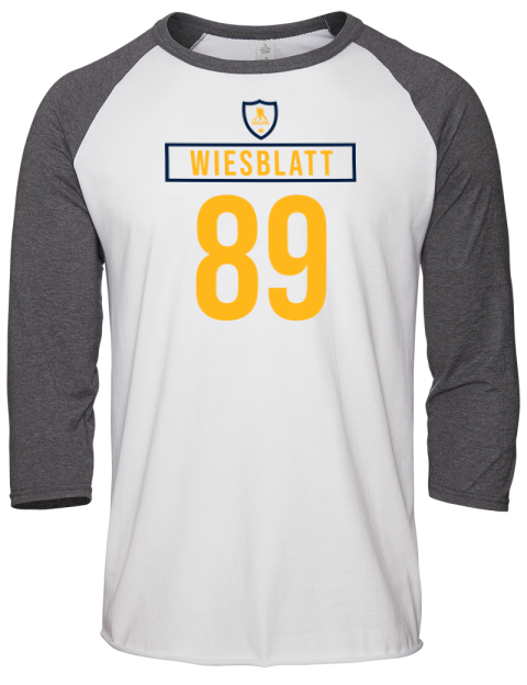 Home Jersey Ozzy Wiesblatt Unisex Premium Three-Quarter Raglan T-Shirt | Swagsta