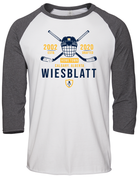 Classic Heritage Ozzy Wiesblatt Unisex Premium Three-Quarter Raglan T-Shirt | Swagsta