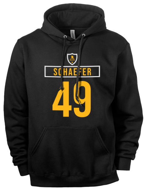 Away Jersey Reid Schaefer Eco Premium Unisex Hooded Sweatshirt | Swagsta