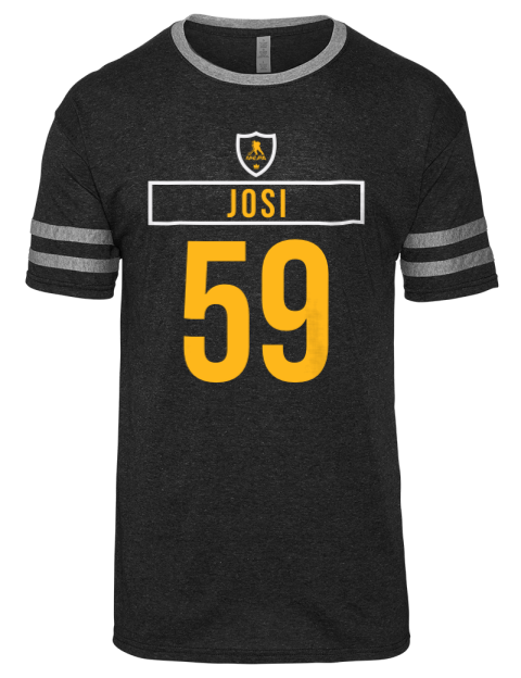 Away Jersey Roman Josi Men's Tri-Blend T-Shirt | Swagsta