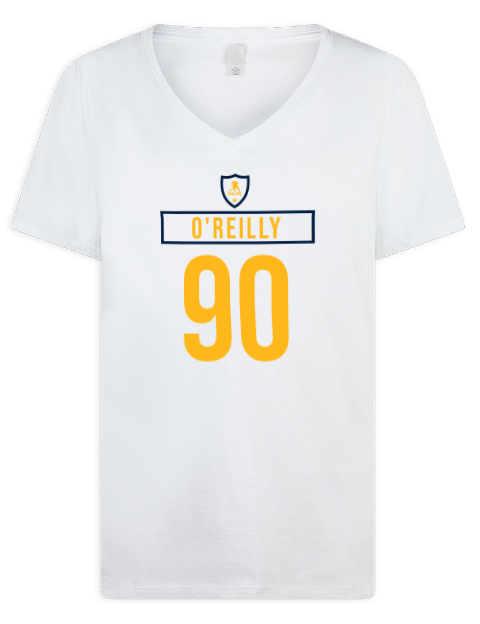 Home Jersey Ryan Oreilly Premium Ladies V-Neck T-Shirt | Swagsta