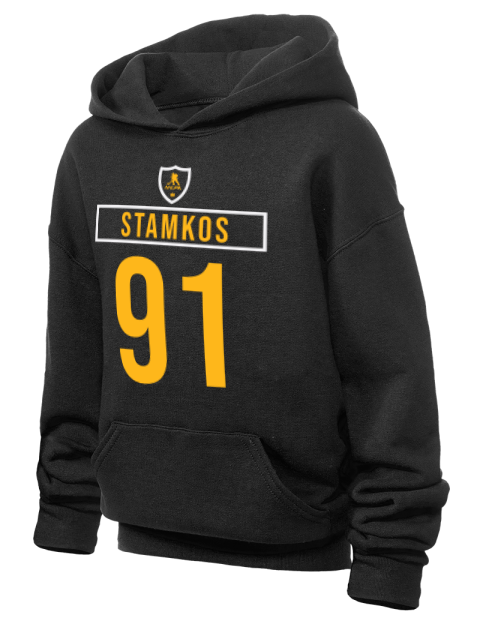 Away Jersey Steven Stamkos Youth Hooded Sweatshirt | Swagsta