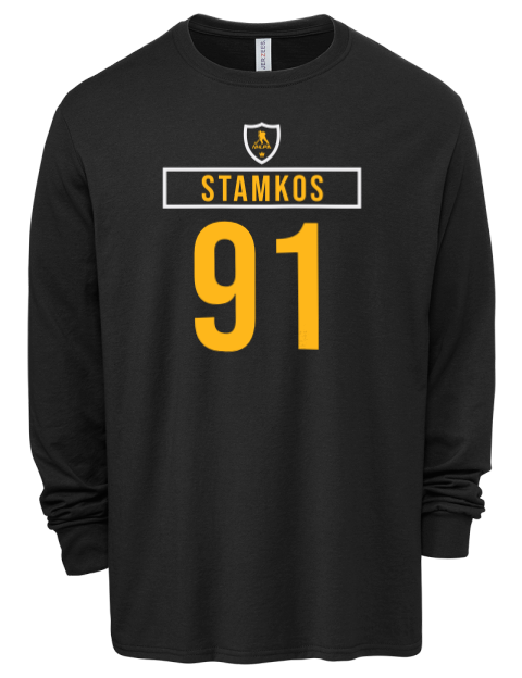 Away Jersey Steven Stamkos Men's Premium Blend Long Sleeve-T-Shirt | Swagsta