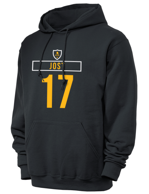 Away Jersey Tyson Jost Unisex Hooded Sweatshirt | Swagsta