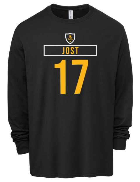 Away Jersey Tyson Jost Men's Premium Blend Long Sleeve-T-Shirt | Swagsta