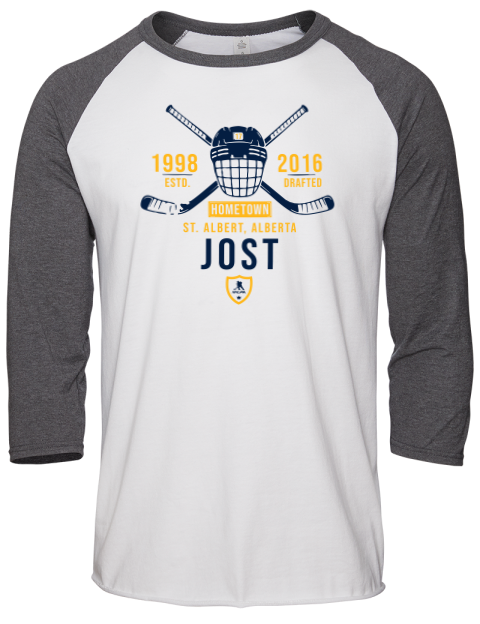 Classic Heritage Tyson Jost Unisex Premium Three-Quarter Raglan T-Shirt | Swagsta