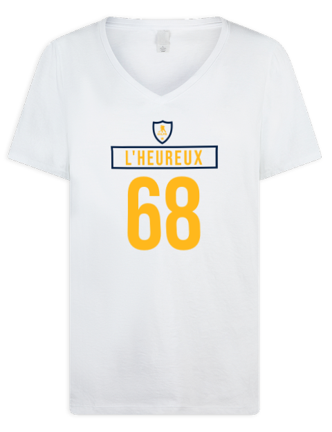 Home Jersey Zachary Lheureux Premium Ladies V-Neck T-Shirt | Swagsta