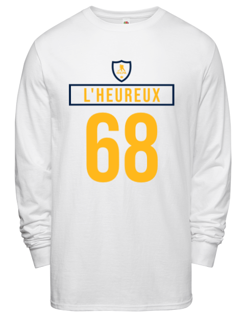 Home Jersey Zachary Lheureux Men's Long-Sleeve T-Shirt | Swagsta