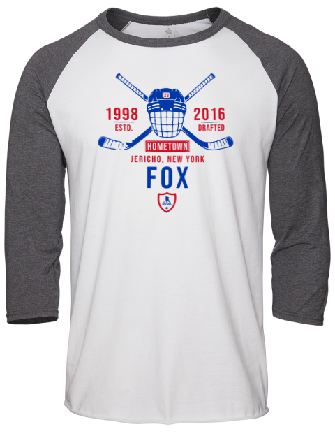 Classic Heritage Adam Fox Unisex Premium Three-Quarter Raglan T-Shirt | Swagsta
