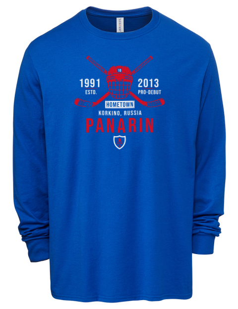 Heritage Artemi Panarin Men's Premium Blend Long Sleeve-T-Shirt | Swagsta