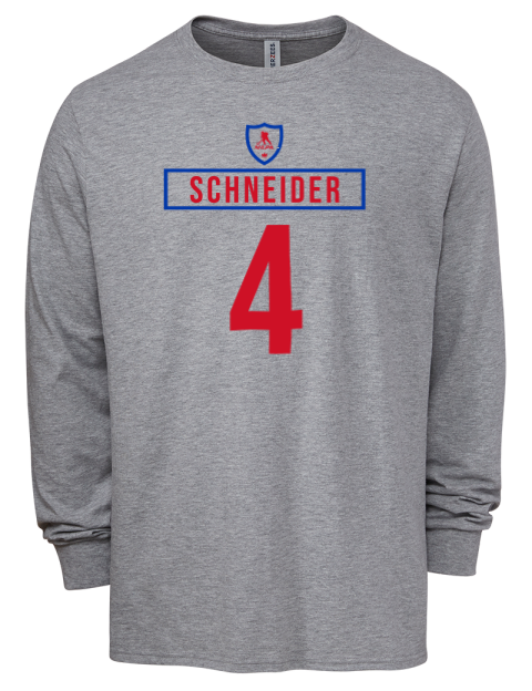 Home Jersey Braden Schneider Men's Premium Blend Long Sleeve-T-Shirt | Swagsta