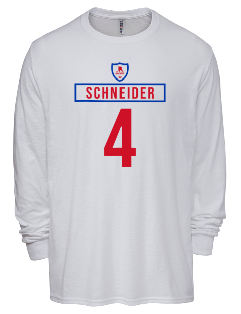 Home Jersey Braden Schneider Men's Premium Blend Long Sleeve-T-Shirt | Swagsta