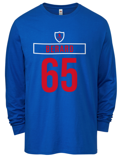 Away Jersey Brett Berard Men's Long-Sleeve T-Shirt | Swagsta