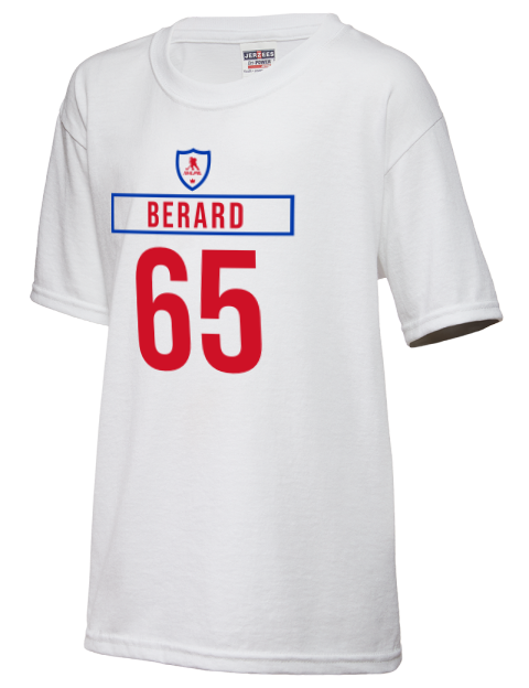 Home Jersey Brett Berard Youth T-Shirt | Swagsta