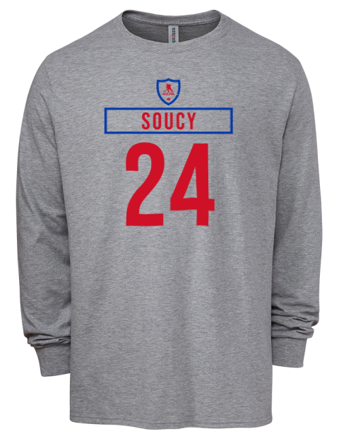 Home Jersey Carson Soucy Men's Premium Blend Long Sleeve-T-Shirt | Swagsta