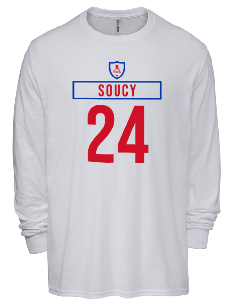 Home Jersey Carson Soucy Men's Premium Blend Long Sleeve-T-Shirt | Swagsta