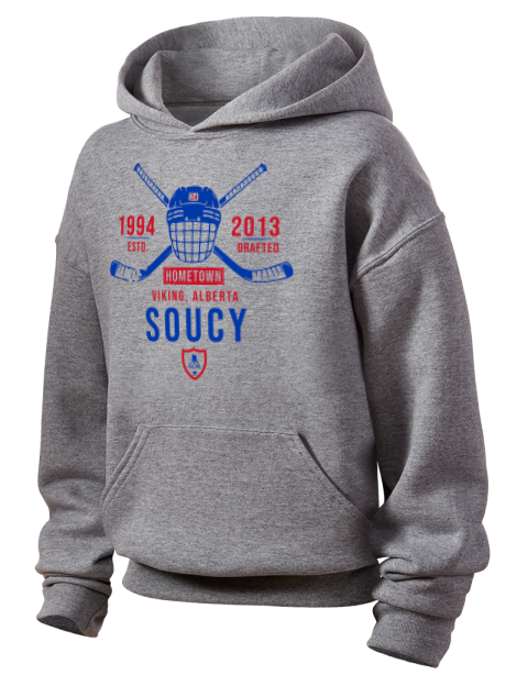 Classic Heritage Carson Soucy Youth Hooded Sweatshirt | Swagsta