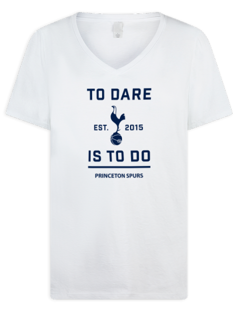 To Dare Princeton Spurs Premium Ladies V-Neck T-Shirt | Swagsta