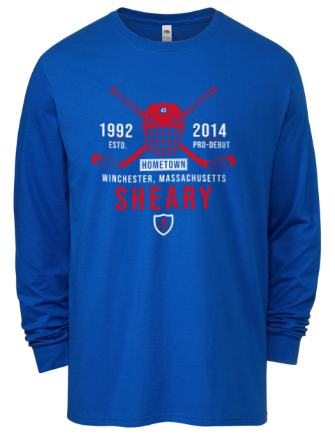 Heritage Conor Sheary Men's Long-Sleeve T-Shirt | Swagsta
