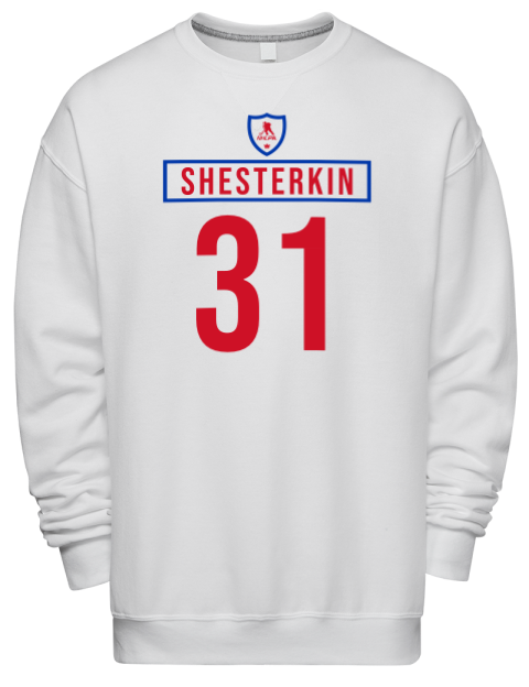 Home Jersey Igor Shesterkin Premium Unisex Crewneck Sweatshirt | Swagsta