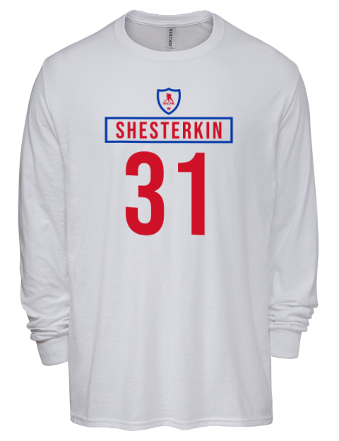Home Jersey Igor Shesterkin Men's Premium Blend Long Sleeve-T-Shirt | Swagsta