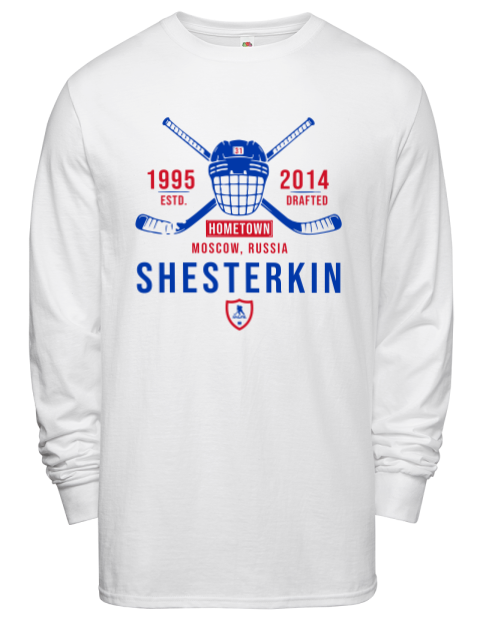 Classic Heritage Igor Shesterkin Men's Long-Sleeve T-Shirt | Swagsta