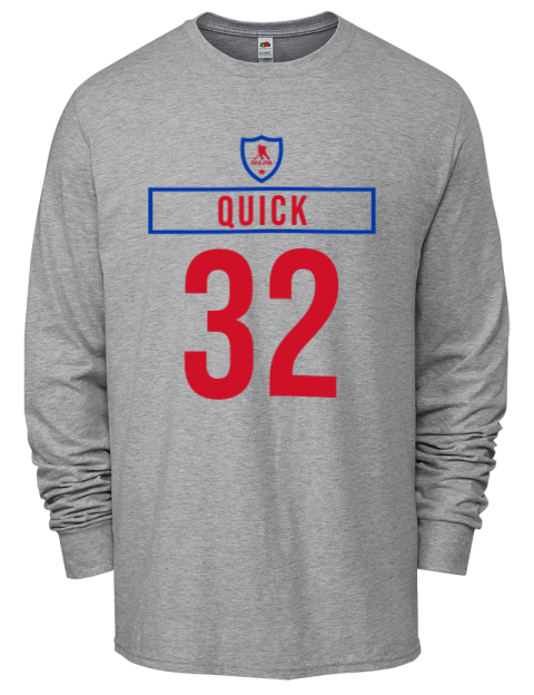 Home Jersey Jonathan Quick Men's Long-Sleeve T-Shirt | Swagsta