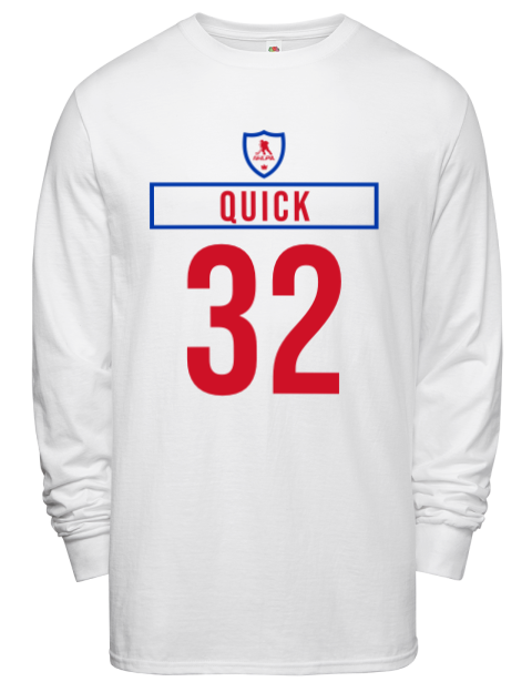 Home Jersey Jonathan Quick Men's Long-Sleeve T-Shirt | Swagsta