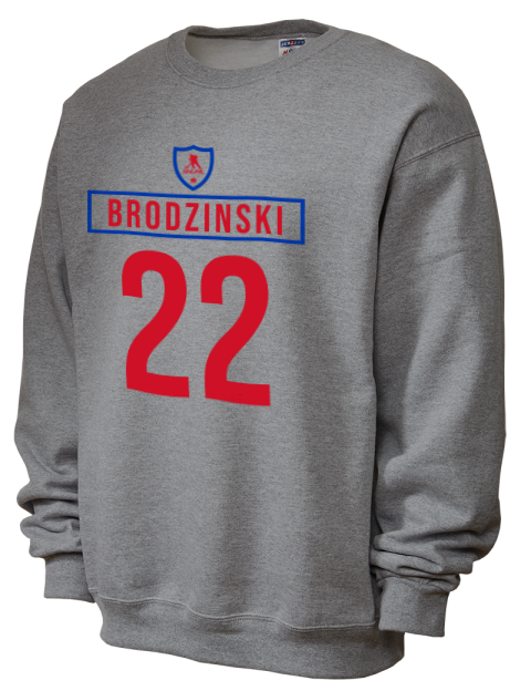 Home Jersey Jonny Brodzinski Unisex Crewneck Sweatshirt | Swagsta