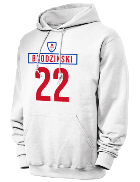 Home Jersey Jonny Brodzinski Unisex Hooded Sweatshirt | Swagsta