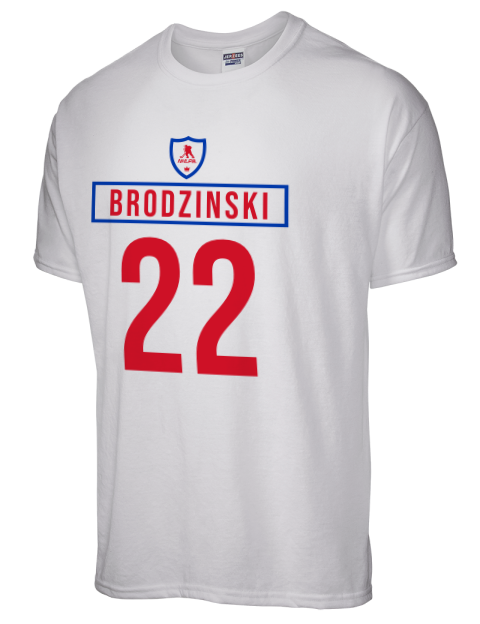 Home Jersey Jonny Brodzinski Dri-Power Unisex T-Shirt | Swagsta