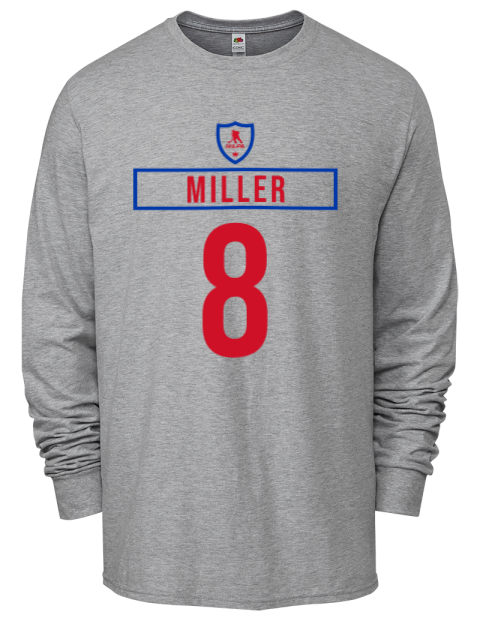 Home Jersey JT Miller Men's Long-Sleeve T-Shirt | Swagsta