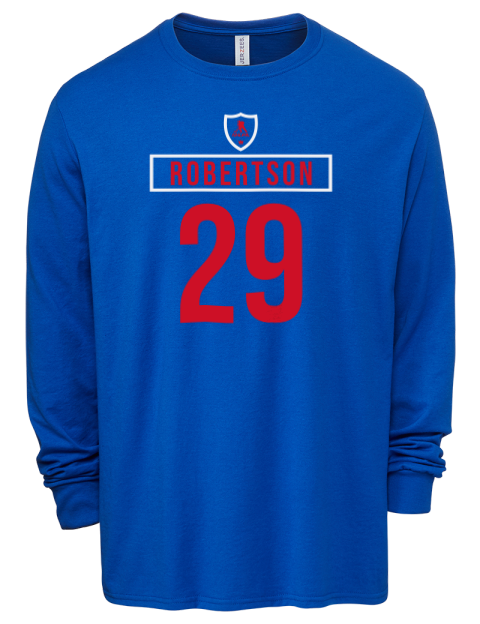 Away Jersey Matthew Robertson Men's Premium Blend Long Sleeve-T-Shirt | Swagsta