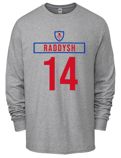 Home Jersey Taylor Raddysh Men's Long-Sleeve T-Shirt | Swagsta