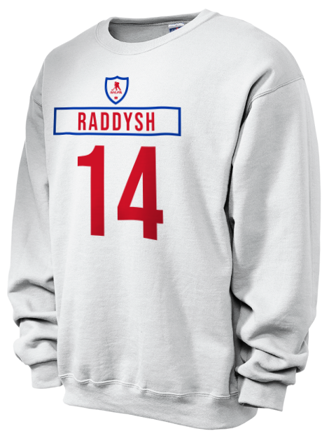 Home Jersey Taylor Raddysh Unisex Crewneck Sweatshirt | Swagsta