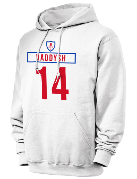 Home Jersey Taylor Raddysh Unisex Hooded Sweatshirt | Swagsta