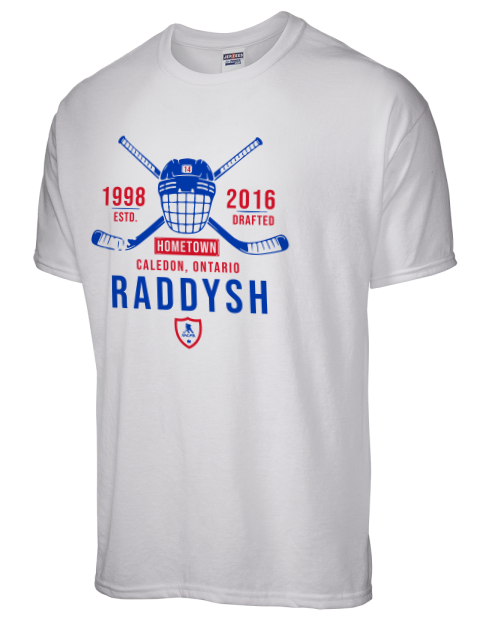 Classic Heritage Taylor Raddysh Dri-Power Unisex T-Shirt | Swagsta