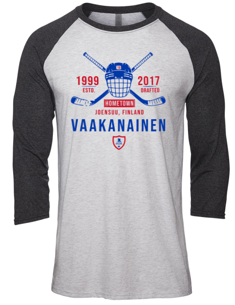 Classic Heritage Urho Vaakanainen Unisex Premium Three-Quarter Raglan T-Shirt | Swagsta