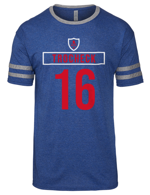 Away Jersey Vincent Trocheck Men's Tri-Blend T-Shirt | Swagsta