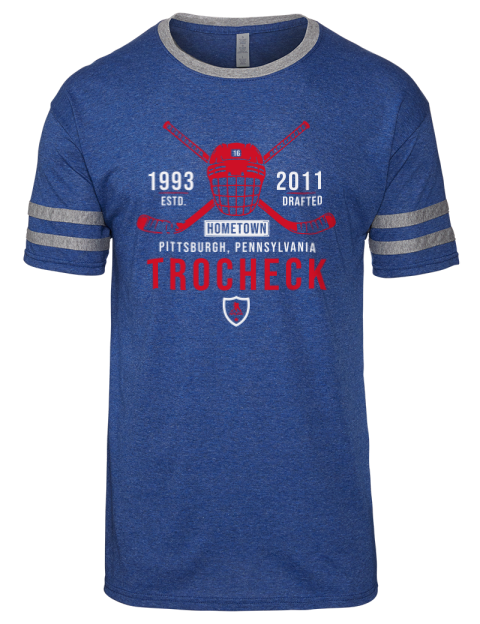 Heritage Vincent Trocheck Men's Tri-Blend T-Shirt | Swagsta