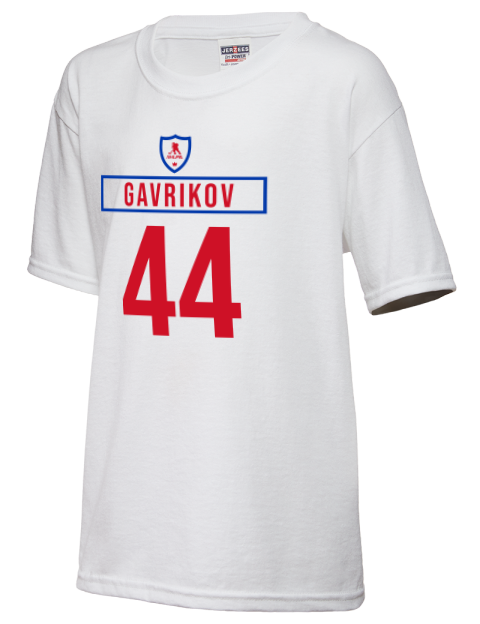 Home Jersey Vladislav Gavrikov Youth T-Shirt | Swagsta