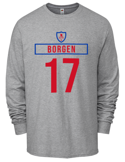 Home Jersey William Borgen Men's Long-Sleeve T-Shirt | Swagsta