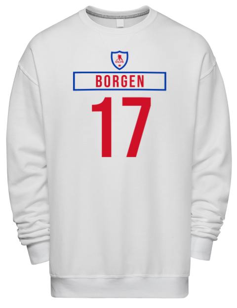 Home Jersey William Borgen Premium Unisex Crewneck Sweatshirt | Swagsta