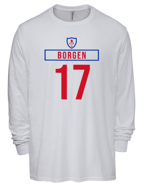 Home Jersey William Borgen Men's Premium Blend Long Sleeve-T-Shirt | Swagsta