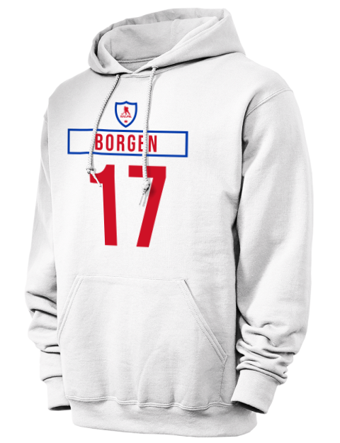 Home Jersey William Borgen Unisex Hooded Sweatshirt | Swagsta