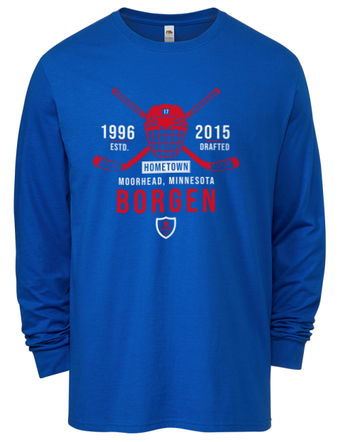 Heritage William Borgen Men's Long-Sleeve T-Shirt | Swagsta