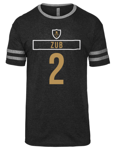 Away Jersey Artem Zub Men's Tri-Blend T-Shirt | Swagsta
