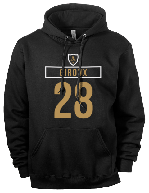 Away Jersey Claude Giroux Eco Premium Unisex Hooded Sweatshirt | Swagsta