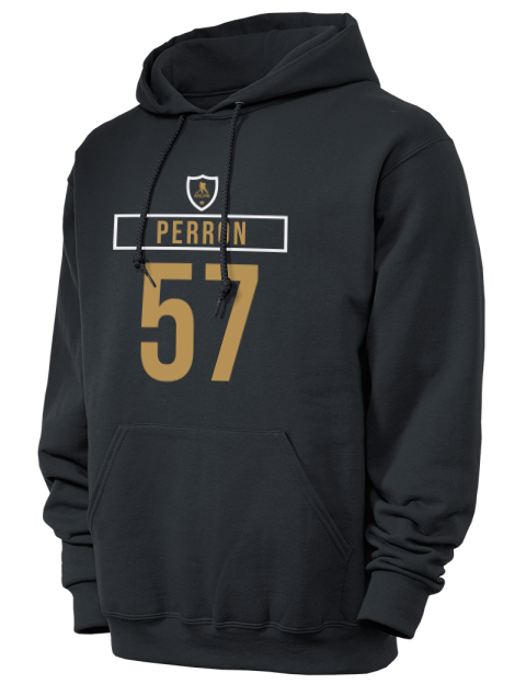 Away Jersey David Perron Unisex Hooded Sweatshirt | Swagsta